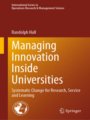 cover image of Managing Innovation Inside Universities